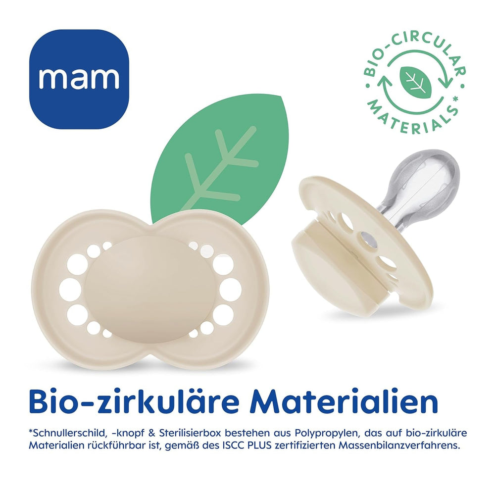 Suzete MAM Original Day & Night Matt | 6-16 luni | Set suzetă | Acceptare 94% | Ajută la prevenirea alinierii dinților nedoriți | Dezvoltat împreună cu dentiști | Silicon SkinSoft | Ursuleț/Vulpe | Pachet de 4