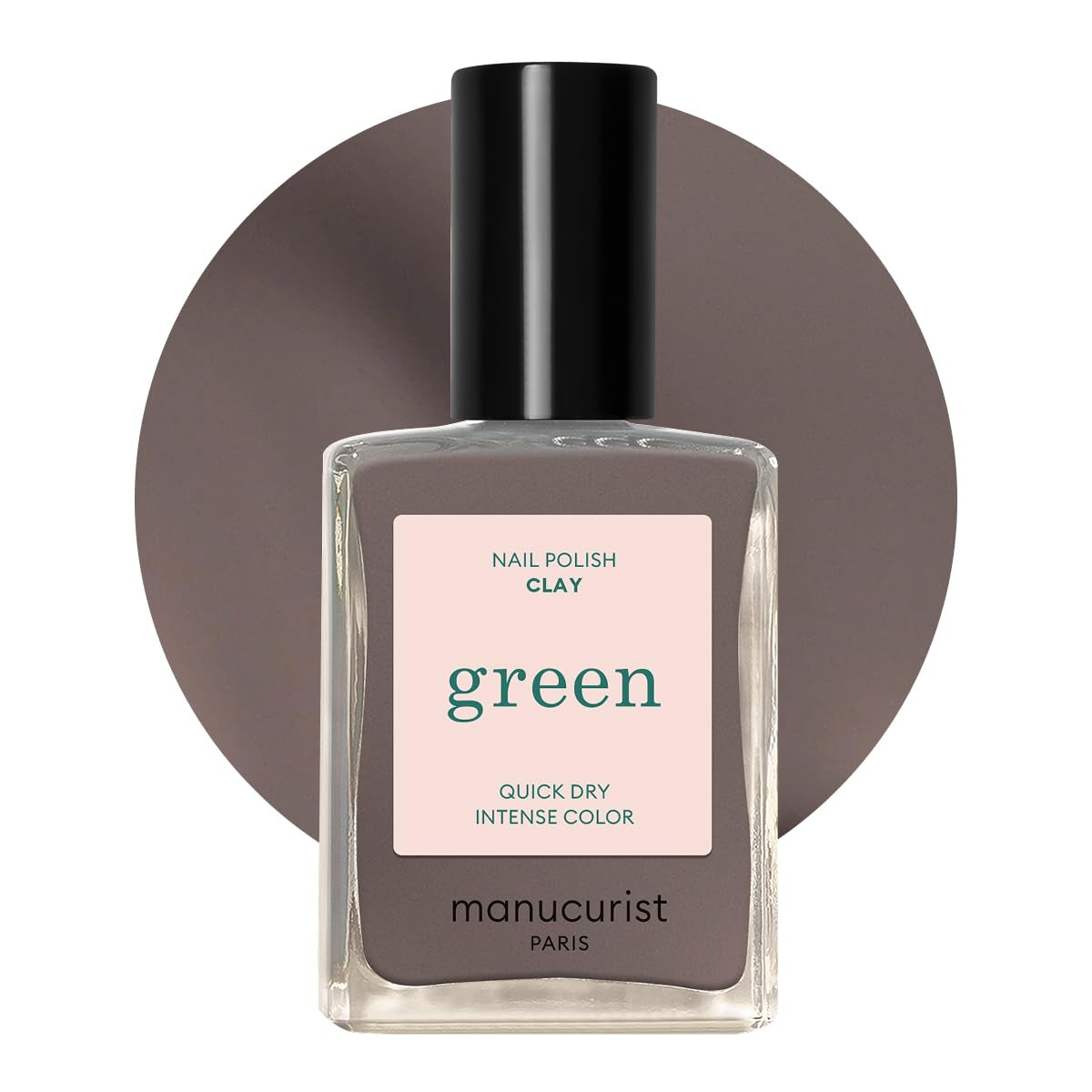 Manucurist Green – Rosy Beige Shell Beige Nagellack – Schnell trocknender Nagellack – DIY-Nägel – Vegan 12-Free – Pflanzenbasiert – Nagellack – Hergestellt in Frankreich