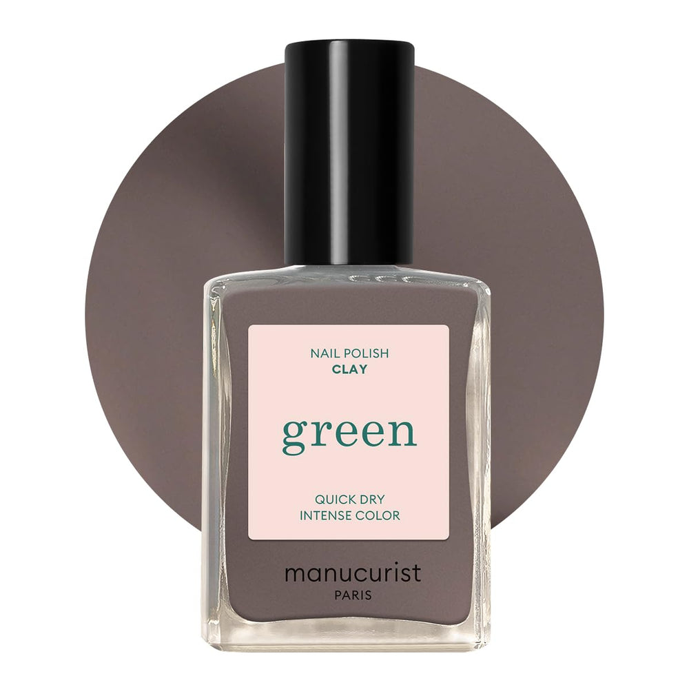 Manucurist Green – Rosy Beige Shell Beige Nagellack – Schnell trocknender Nagellack – DIY-Nägel – Vegan 12-Free – Pflanzenbasiert – Nagellack – Hergestellt in Frankreich