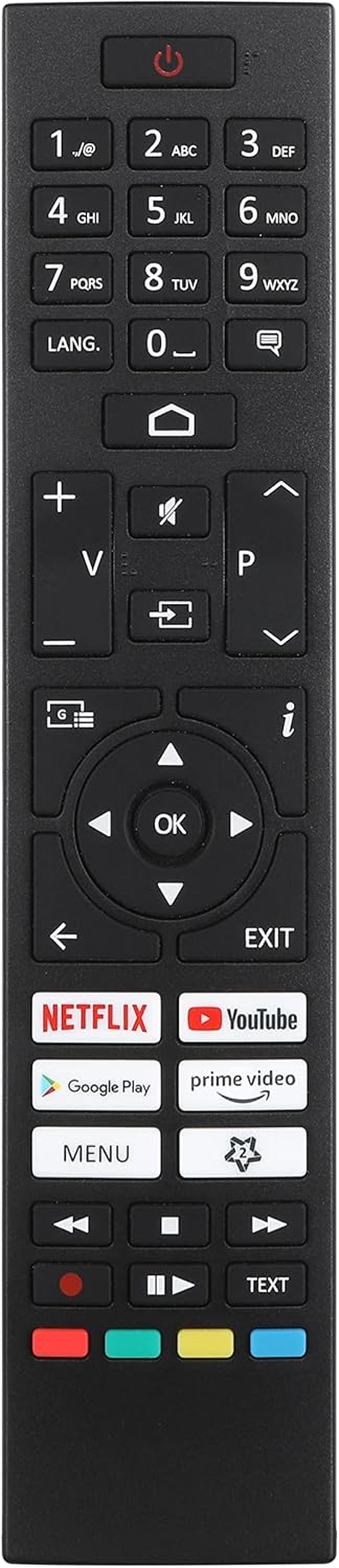 Televizor inteligent Lenco LED-2463 de 24 de inci, Full HD - Televizor cu Bluetooth - Adaptor auto de 12 V - Netflix, YouTube și Wi-Fi - Bluetooth - HDMI - Ethernet - Negru