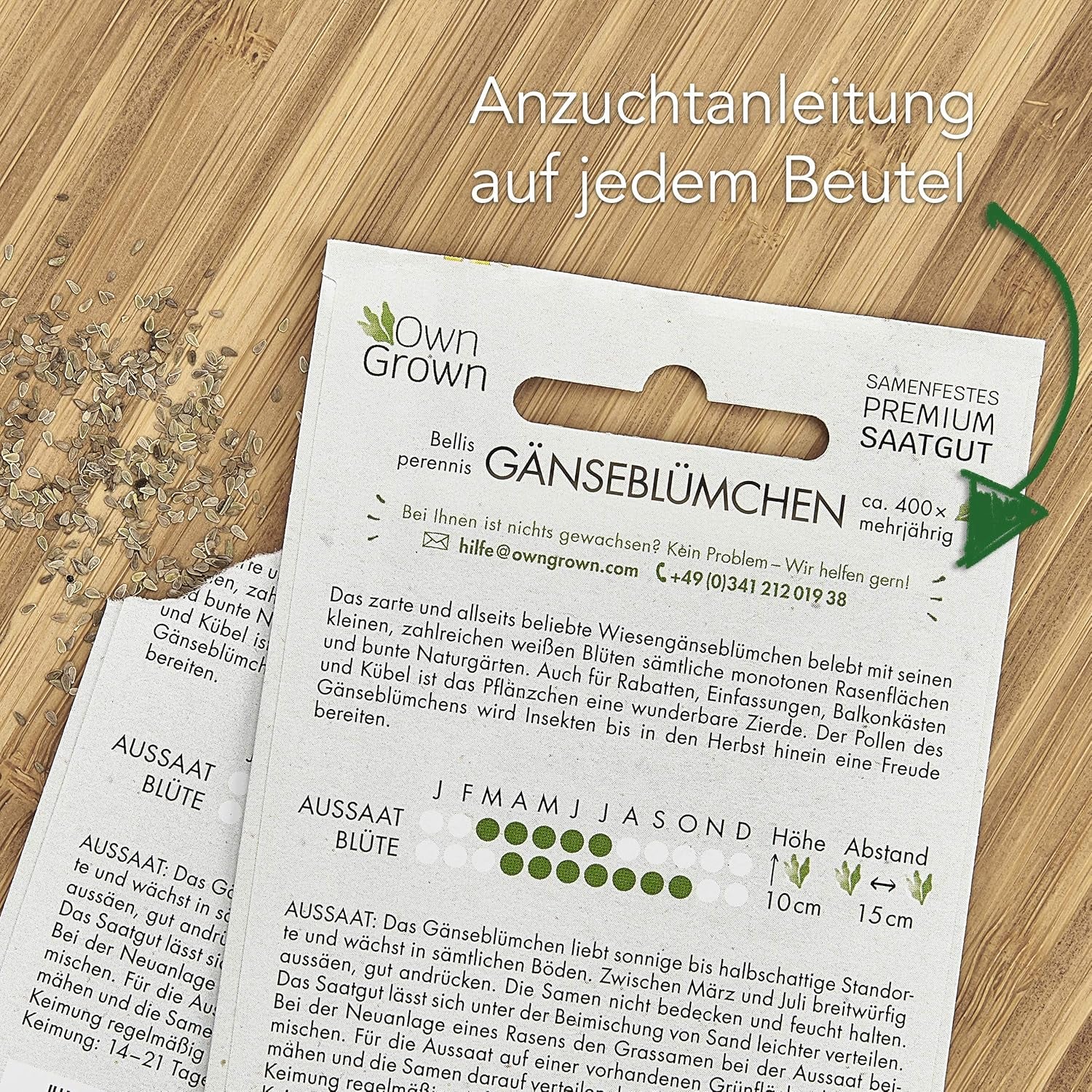 Petuniensamen: Premium-Petuniensamen für rund 400 Petunienpflanzen – Wunderschöne Petuniensamen für Balkon- und Gartenpflanzen – Blumensamen – Kriechpetuniensamen – Balkonblumen von OwnGrown