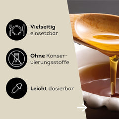 Küper Gourmet Caramel Colorant – 40 ml – Colorant alimentar lichid maro – Colorant caramel pentru sosuri, dressinguri sau sosuri dulci – Colorant zahăr închis