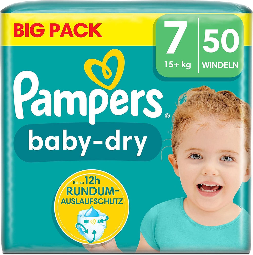 Windeln Pampers 81657566 Baby-Dry Pants, weiß