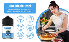 Twizzy Cranberry, Lebensmittelaroma - 60 ml - Intensives Aroma - Ideal zum Backen Aromen Naty Shop