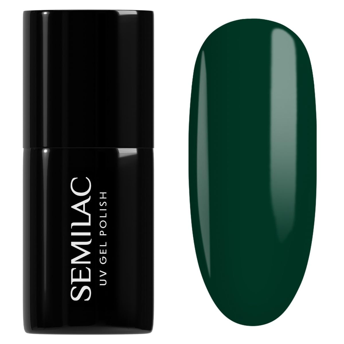 UV-Nagellack Semilac Hybrid 309 Kieferngrün 7 ml Festive Wonder Colors Collection