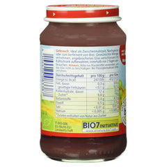 Bio-Birne mit Blaubeeren, nach 4 Monaten, 190g
