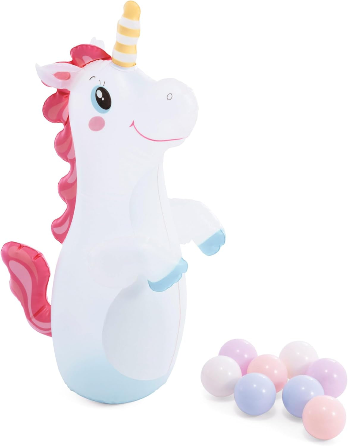 Spielcenter Intex Unicorn Castle 56148NP (aufgeblasen, 196 x 178 x 127 cm)