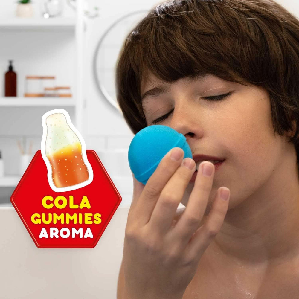 INKEE SURPRISE PAW PATROL, Badebombe für Kinder mit Überraschung, Cola-Geschmack, Schaumeffekt, 80 Gramm Dusche und Bad Naty Shop