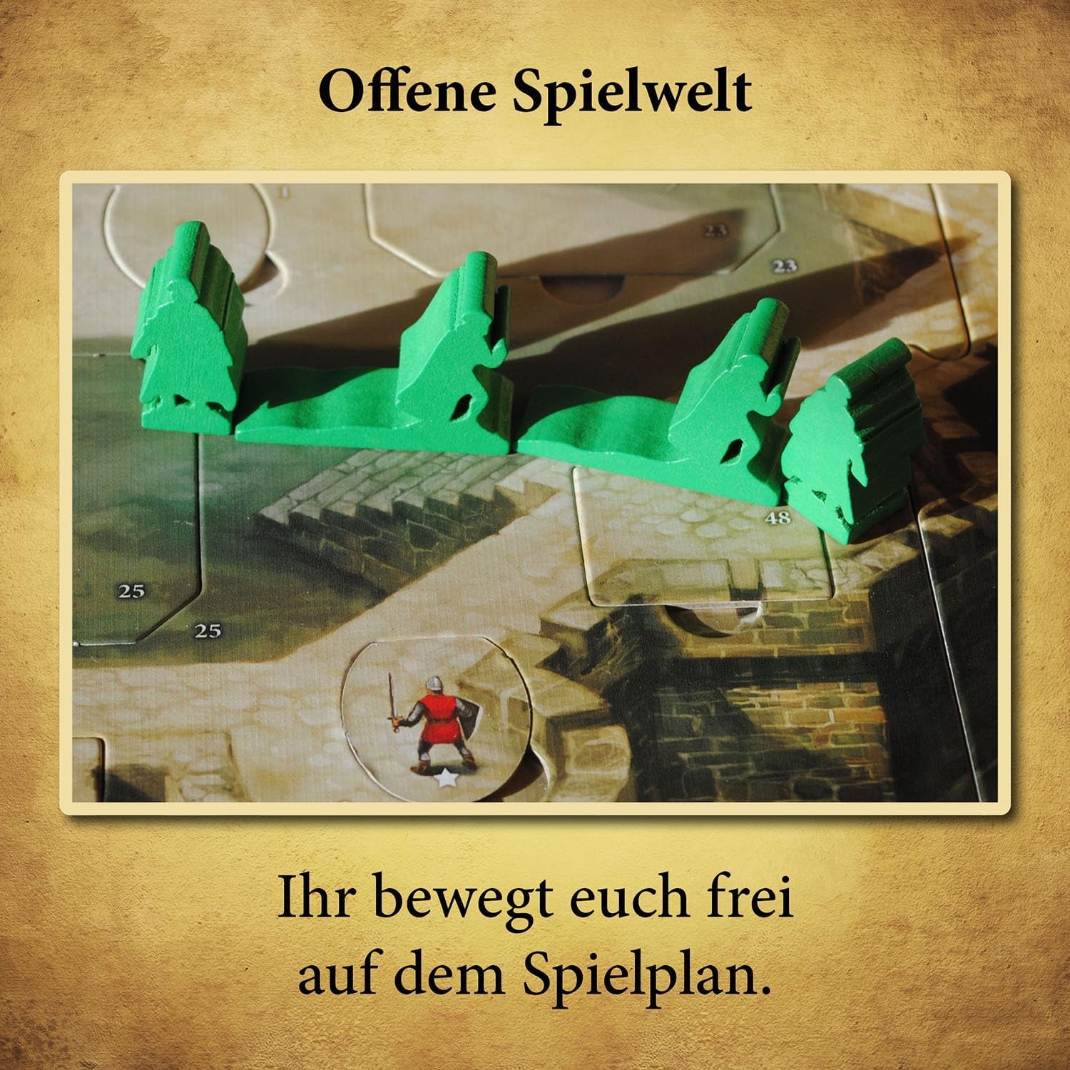 KOSMOS 680565 Die Abenteuer von Robin Hood, nominiert als Spiel des Jahres 2021, kooperatives Abenteuerspiel für die ganze Familie, Brettspiel für 2-4 Spieler ab 10 Jahren