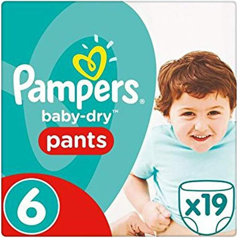 Windeln Pampers 81657566 Baby-Dry Pants, weiß
