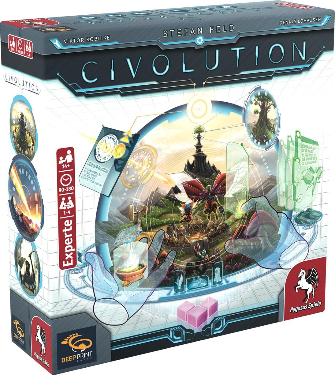 Pegasus Games 57822G Civolution (Deep Print Games), Mehrfarbig