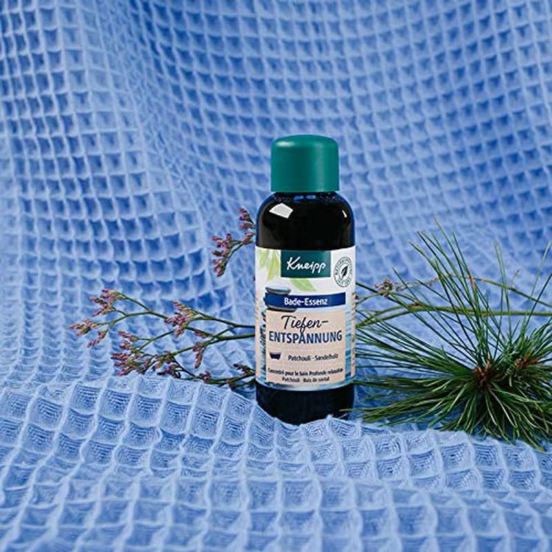 Kneipp , ulei de baie cu ulei esențial natural de patchouli și extract de lemn de santal pentru relaxare profundă și calmare, 100ml Naty Shop