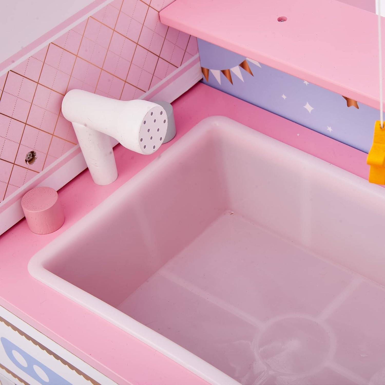 Olivia'S Little World Teamson Kids 18 Zoll Babypuppen Holzpuppenhaus Doppelseitiges Kinderzimmer TD-11460W Puppenhäuser Naty Shop