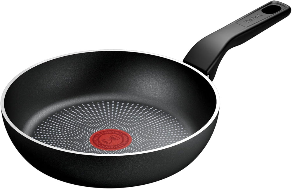 Tefal Recycled on, Pfanne 100 % recyceltes Aluminium, Antihaftbeschichtung, Induktion Töpfe und Pfannen Naty Shop Pfanne 24 cm