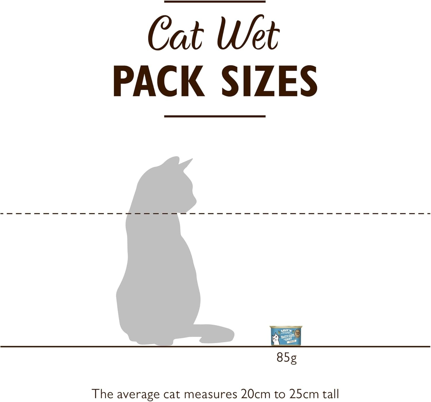 Hrană umedă pentru pisici Lily's Kitchen Fish Tasty Cuts - Pachet de 24 (24 x 85g) Bucăți delicioase de pește în sos pentru pisici