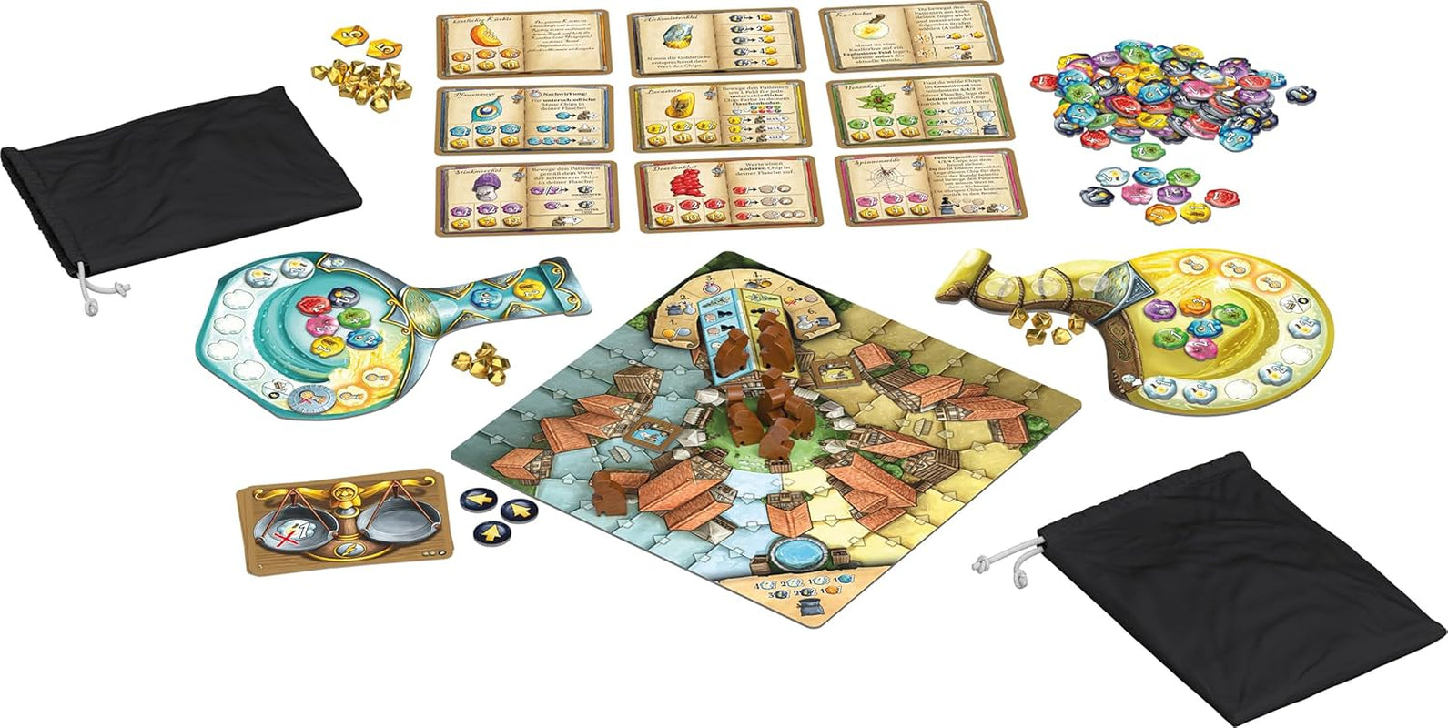 Schmidt Spiele 49447 Șarlatanii din Quedlinburg, Duelul, Joc de familie