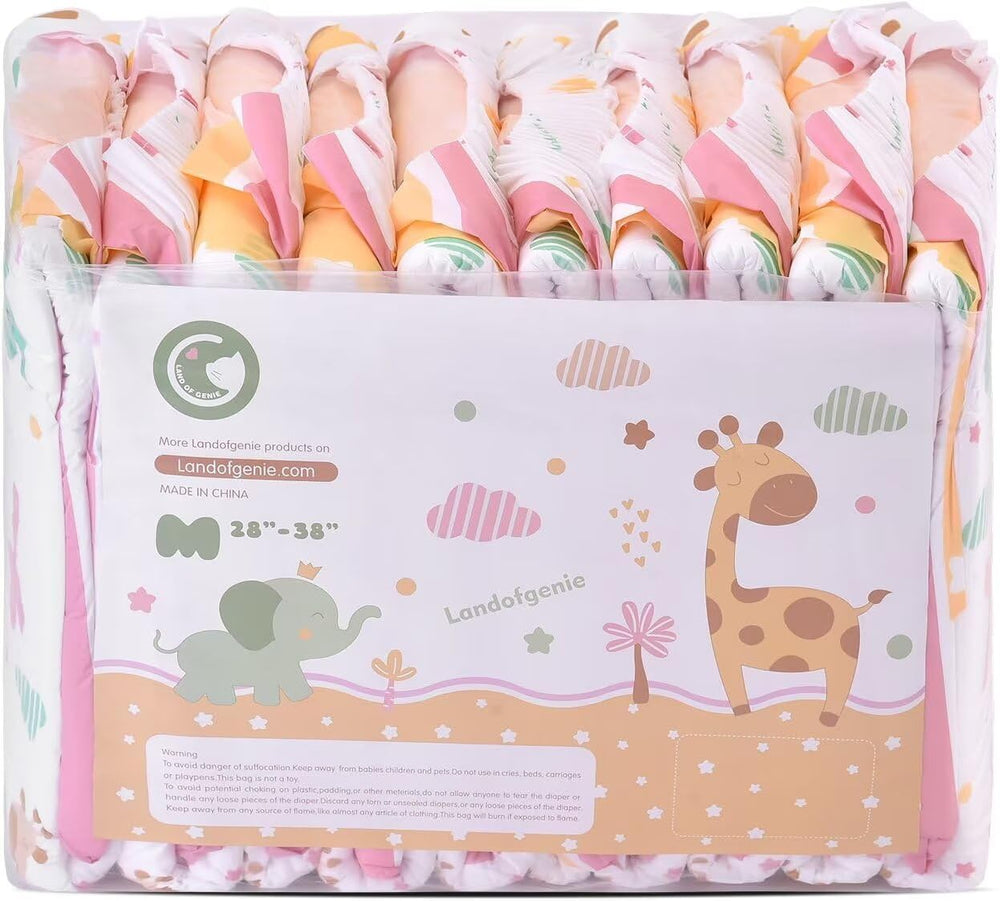 Landofgenie Slip-On-Windeln für Erwachsene für die Nacht, 10 Stück