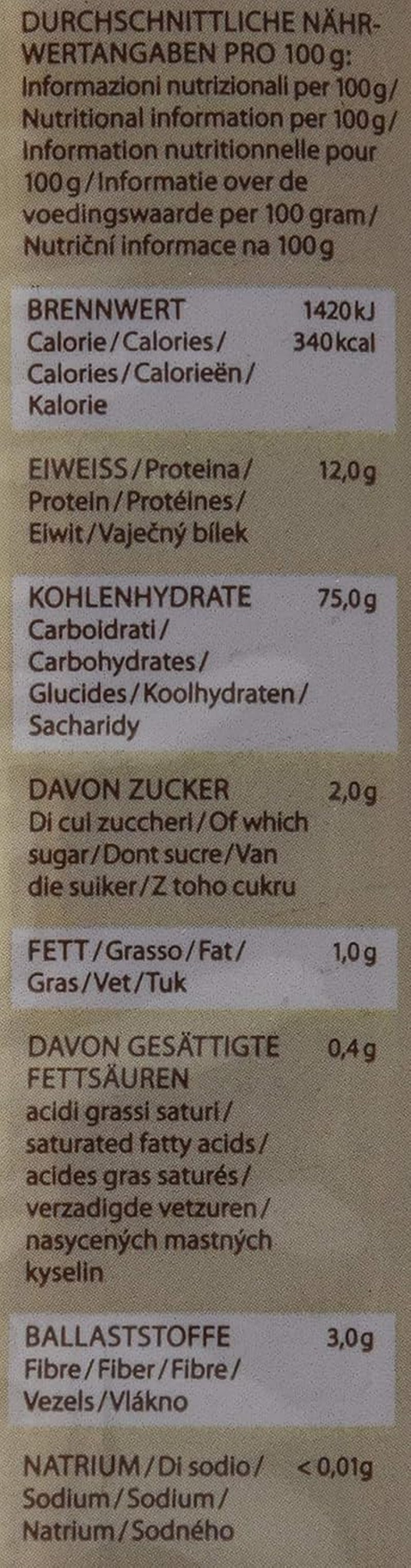 Spaghetti ganze Nudeln, 500 g
