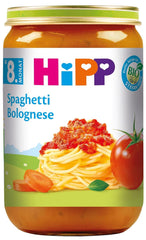 Hipp Spaghetti Bolognese, 6er Pack (6 x 220 Gramm) Mutter und Kind Naty Shop