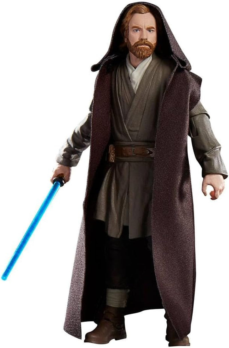 Star Wars Hasbro Star WarBlack Series Obi-Wan Kenobi (Jabiim), 15 cm große Actionfigur Obi-Wan Kenobi, Multi, F7098 Actionfiguren Naty Shop