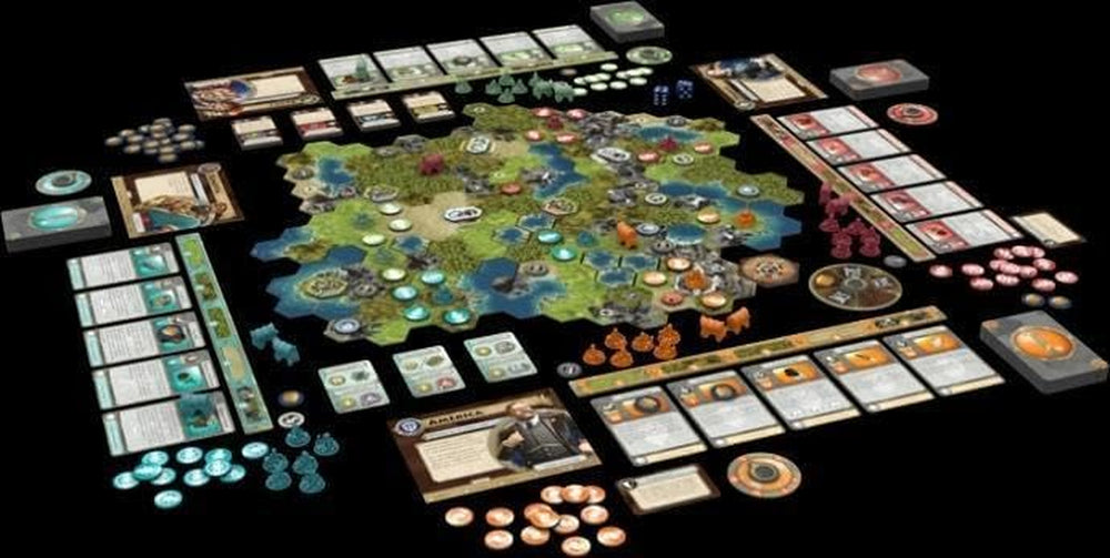 Fantasy Flight Games, Civilization: A New Age, Grundspiel, Expertenspiel, Brettspiel, 2-4 Spieler, ab 14 Jahren, 120+ Minuten, Deutsch