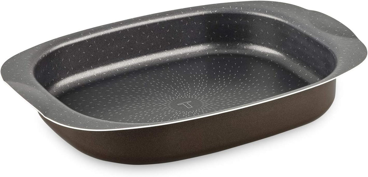 Tefal J1601502 Success Auflaufform Aluminium Schwarz 36 x 24 x 5,5 cm Formen und Bleche zum Backen Naty Shop