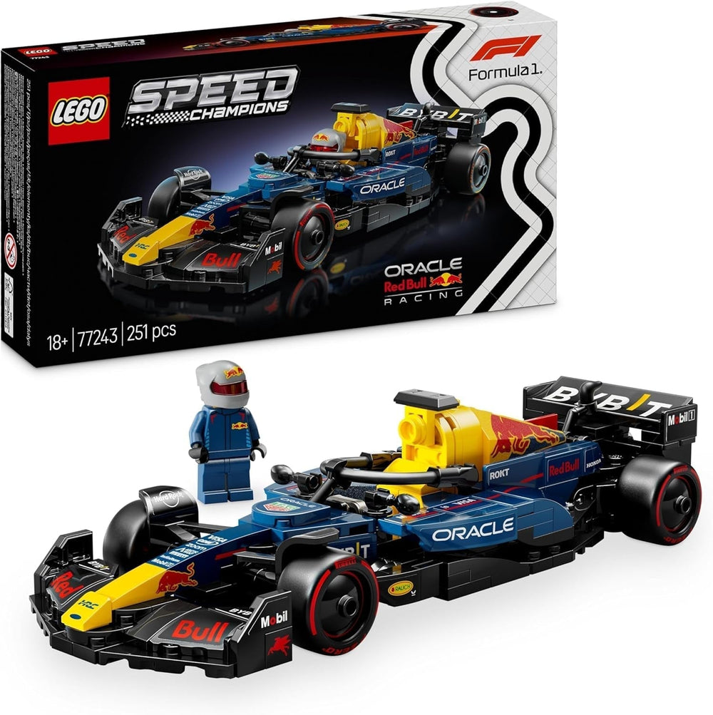 LEGO Speed Champions Mercedes-Amg F1 W15 Rennwagen – Formel-1-Minifiguren-Spielzeug – sammelbares und baubares Automodell – Geschenk für Jungen und Mädchen ab 10 Jahren oder erwachsene Fans 77244 Besuchen Sie den LEGO-Store Building Sets Oracle Red Bull Racing Rb20 F1-Rennwagen 77243