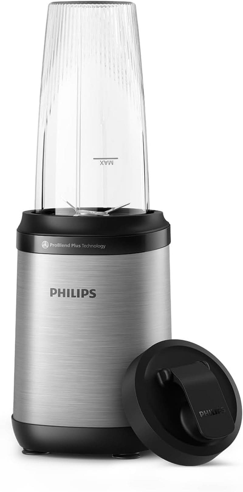 Philips Standmixer und Smoothie Maker – 600 W, 2-Liter-Becher, Homeid-App, 2 Geschwindigkeitsstufen + Impulsfunktion, Problend, Ice-Crush-Funktion (HR2291/41) Kitchen Naty Shop 800 Watt – Smoothie Maker