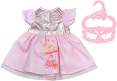 Baby Annabell Little Sweet Puppenkleid Prinzessin mit Glitzer und Tüll, für 36 cm Puppen, 707159 Zapf Creation