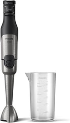 Philips 5000-Serie Stabmixer - 1200W Leistung. Promix-Technologie. Led-Geschwindigkeitsanzeiger. Stufenlose Geschwindigkeitseinstellung. Kompaktes Design. Leicht Zu Reinigen. Schwarz (HR2681/00) Bucatarie Naty Shop