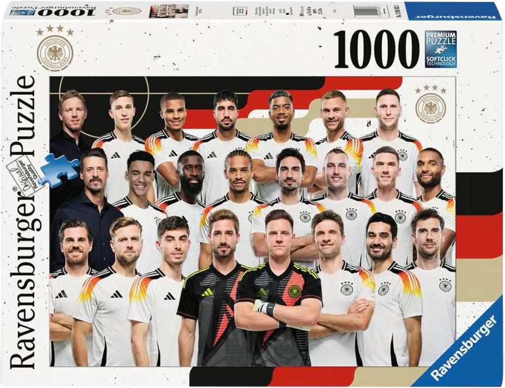 Ravensburger Puzzle 12001033 - Echipa Națională DFB 2024-1000 piese DFB Puzzle Pentru adulți și copii de la 14 ani Puzzle Naty Shop Titlu implicit