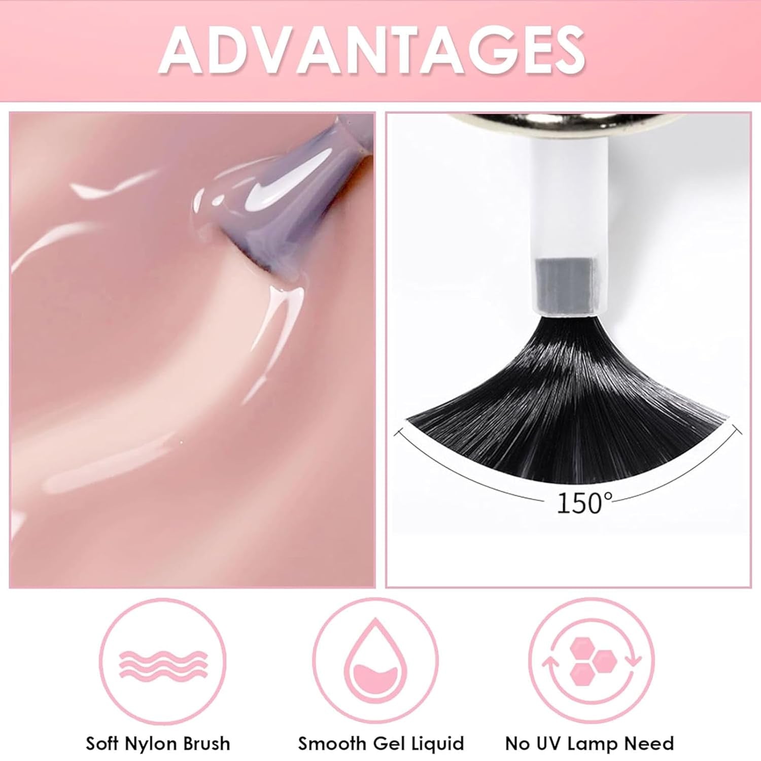 6-teiliges Nagellack-Set – schnell trocknender, langlebiger leuchtend roter Nagellack – ungiftiger Nagellack auf Wasserbasis für DIY-Salons, Maniküre, Geschenk (Farbe: A)