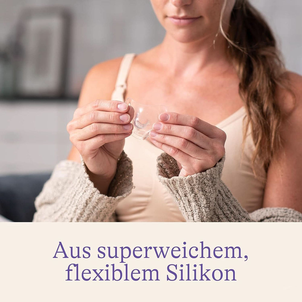 Lansinoh Stillhütchen 20 Mm (Größe 1), 2 Stück inkl. Aufbewahrungsbox - Angenehmes Tragegefühl - Trotz Anlegeschwierigkeiten Weiter Stillen Zubehör Essen und Stillen Bebe Naty Shop