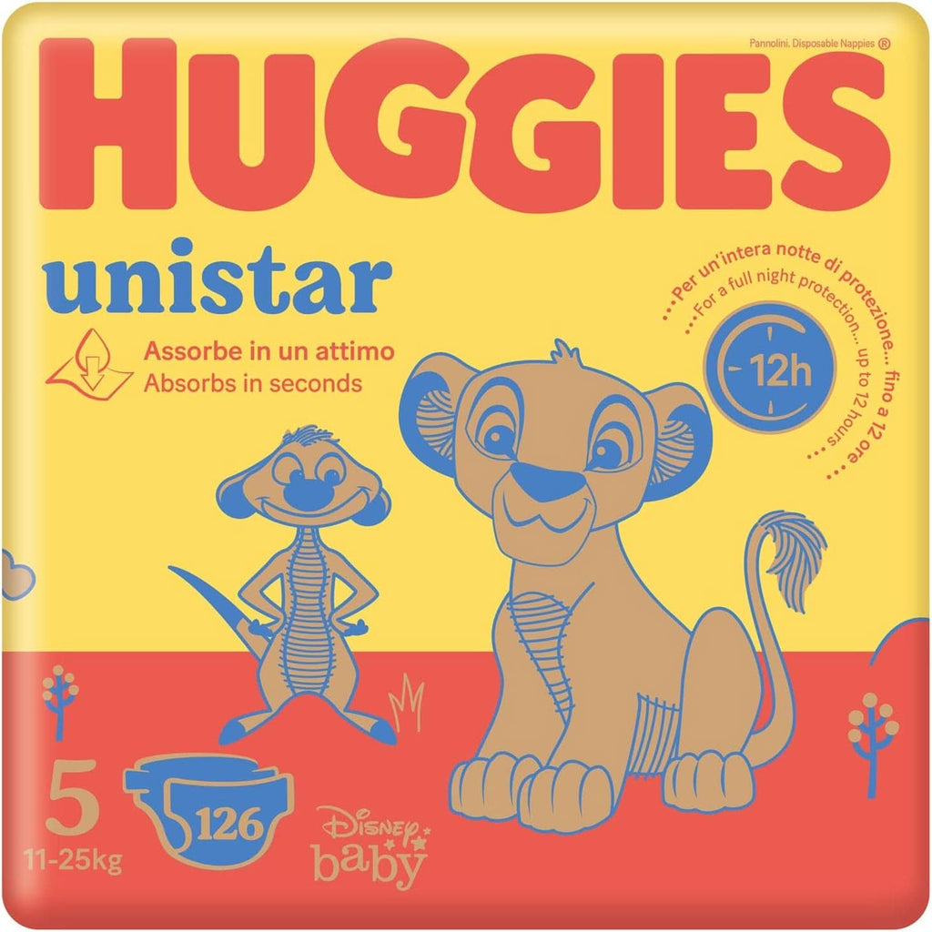Scutece Huggies Unistar Mama si Copilul Naty Shop 5 - 126 Scutece
