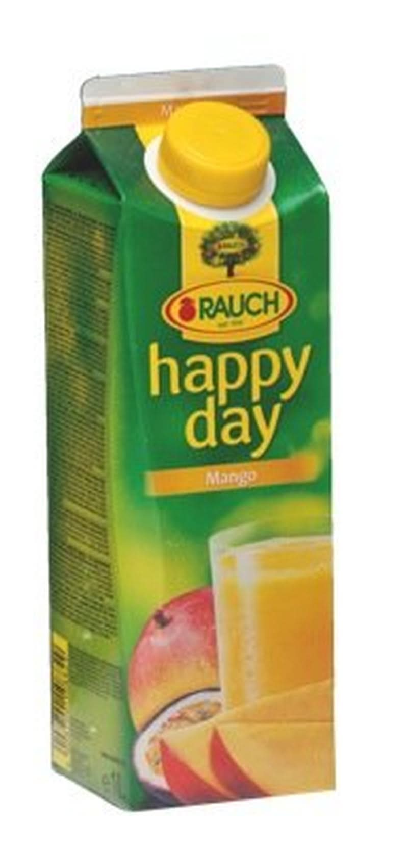 Rauch Happy Day Mango | Raffiniertes Getränk mit Passionsfrucht | Viel Vitamin C | 6 x 1 Liter, Tetra Prisma Naty Shop 12 x 1 Liter Mango