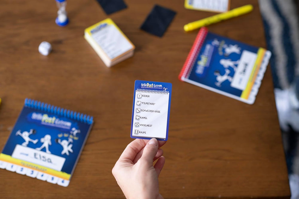 Goliath, Extreme MAIL, ein Partyspiel für Erwachsene und Kinder ab 8 Jahren, ein lustiges und schnelles Zeichenspiel für Familie oder Freunde, Brettspiele, 4 bis 6 Spieler, 20 Minuten