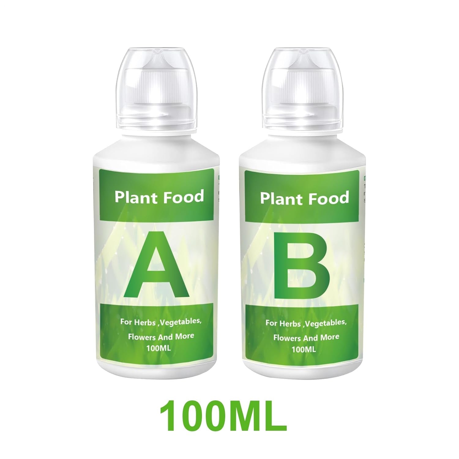 2 Stück Hydrokultur-Pflanzendünger, Hydrokultur-Pflanzennährstoffe, Hydrokultur-Dünger, Hydrokultur-Pflanzennährlösung, A & B Hydrokultur-Systemdünger