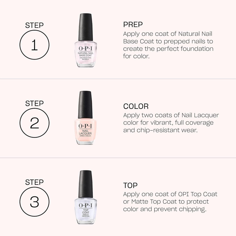 OPI Spring Collection, Nagellack, Nagellack mit Wirkung bis zu 7 Tagen, *Verifiziert*, 15 ml