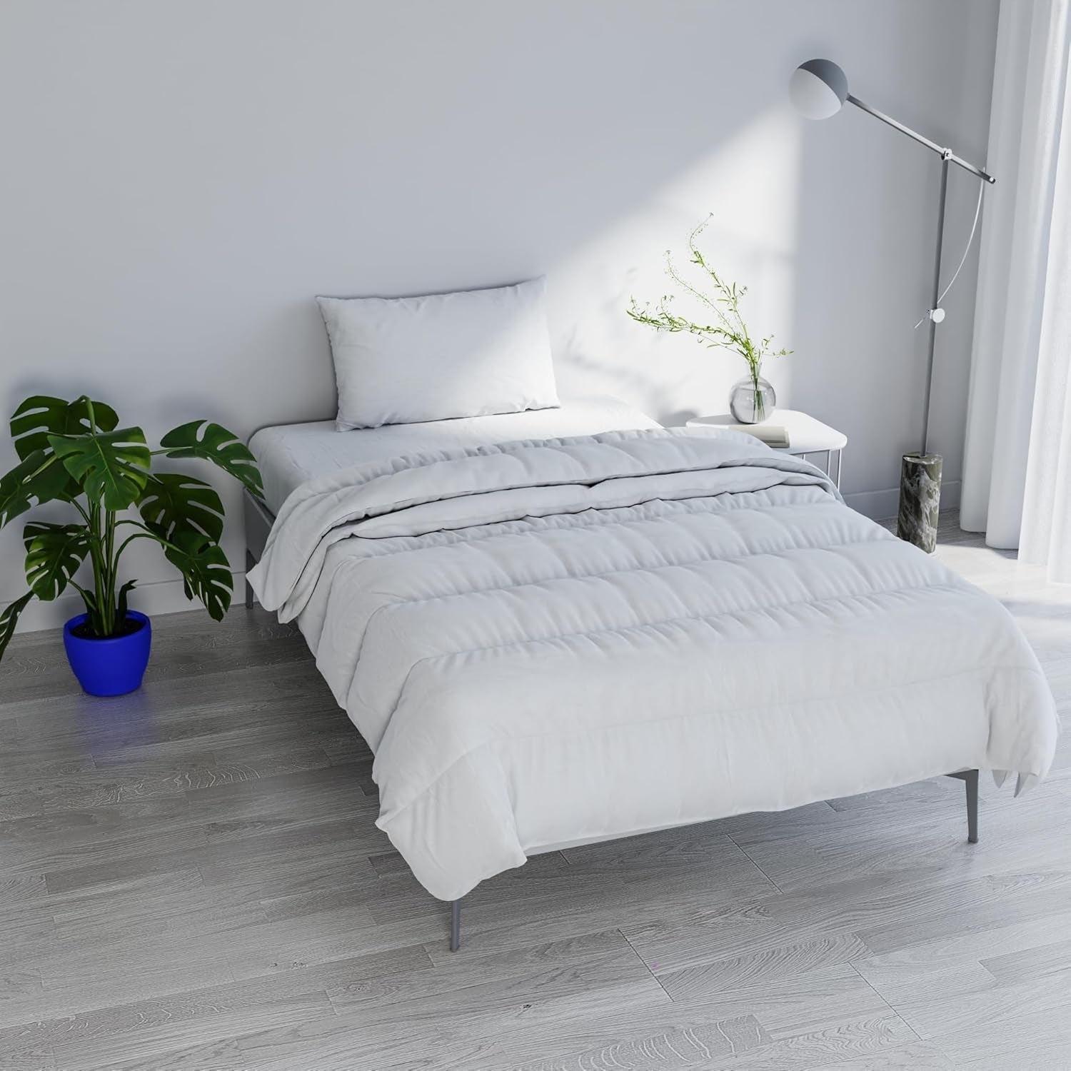 Plapumă Prestige, 4 anotimpuri, Made in Italy, alb, 150 X 200 cm Plapumi si pilote Naty Shop