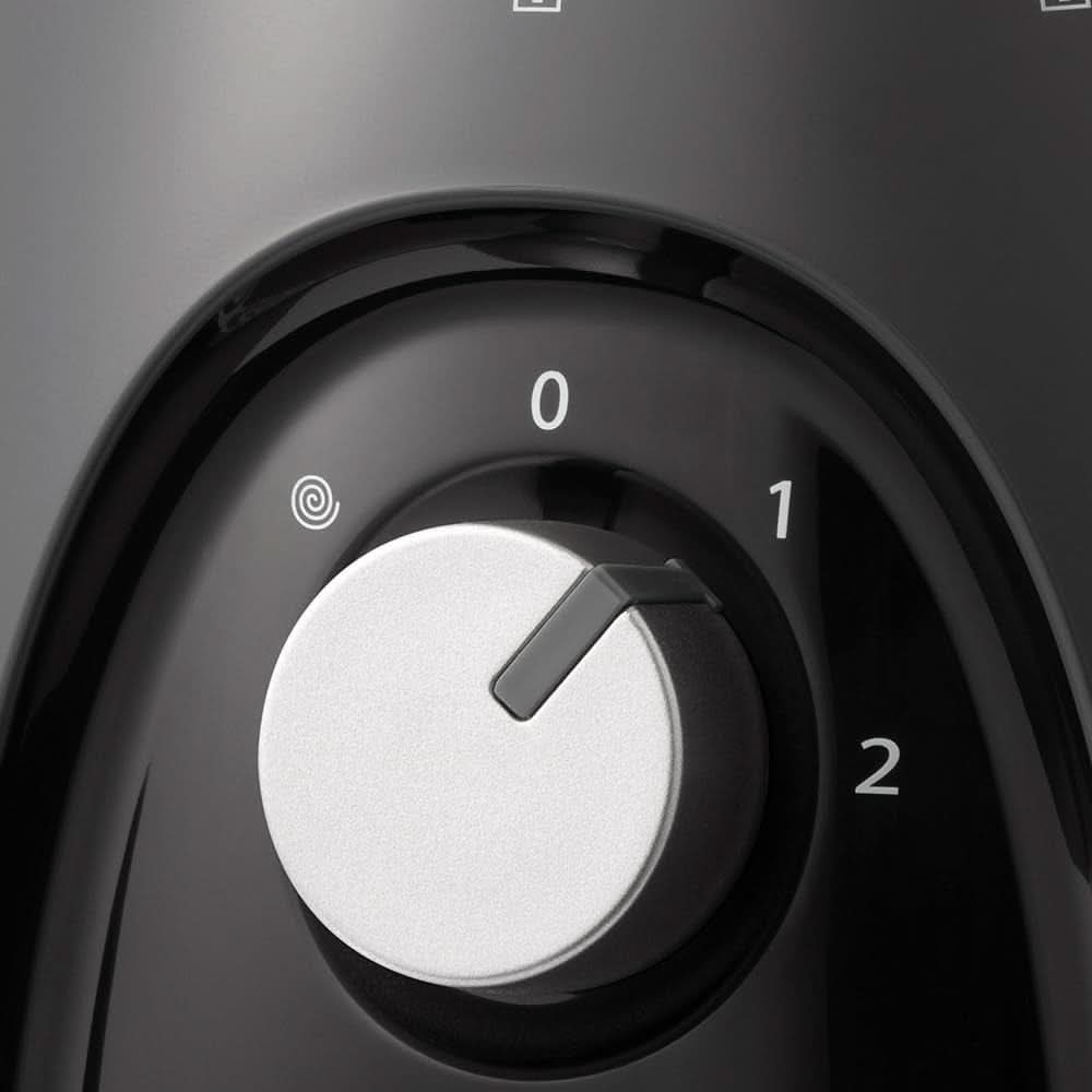 Russell Hobbs Küchenmaschine [Mixer/Gemüsezerkleinerer/Tischmixer/Zerkleinerer/Mixer] Küchenmaschine (Kneten, Mischen und Schneiden), Matte Charcoal Kitchen Naty Shop