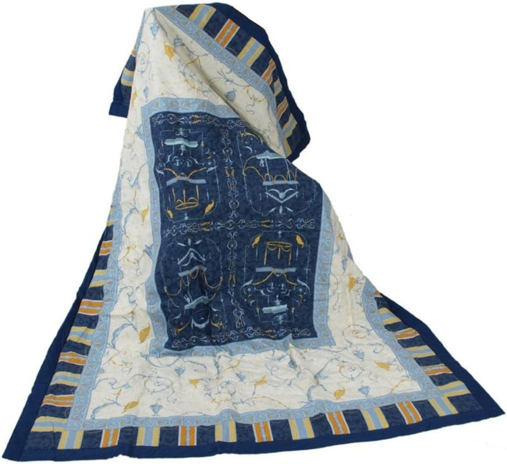 Bassetti OPLONTIS Plaid, blau, 135X190 cm. Betten und Decken Bassetti 135X190 cm