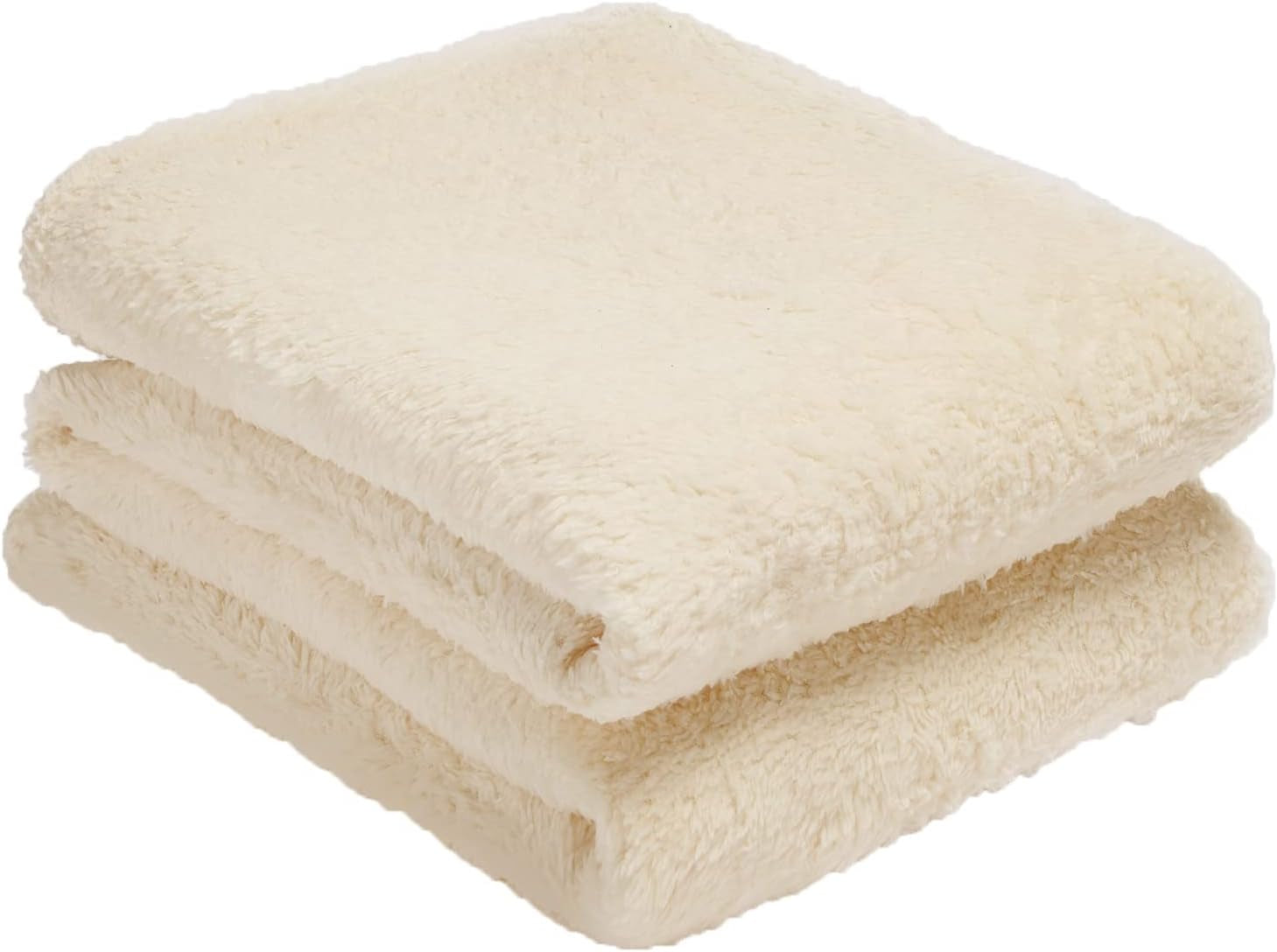 Brentford's Teddy-Fleece-Decke, große Bettdecke, Plüsch, superweich, warm, Schlafsofa, Tagesdecke, Schwarz – 150 x 200 cm. Betten und Decken. Besuchen Sie den Brentfords-Store, Crème 150 x 200 cm