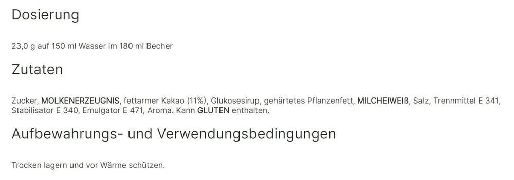 NESTLÉ Partners' Blend Type Choc, Kakao-Getränkepulver für Verkaufsautomaten, 1 Packung (1 Beutel x 1 kg) Kakao und heiße Schokolade Naty Shop
