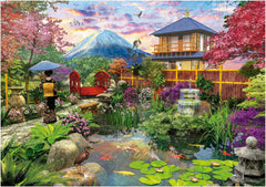 Educa - Puzzle mit 1500 Teilen für Erwachsene | Der japanische Garten. Abmessungen: 85 x 60 cm. Inklusive Fixpuzzle-Puzzlekleber. Seit 14 Jahren (19937) Puzzle Naty Shop