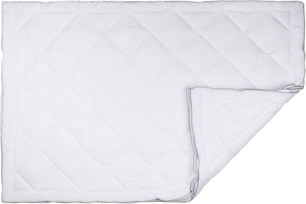 Gözze - Plapumă 4-sezoane, set de 2, plapumă de vară + plapumă de toamnă/primăvară, plapumă respirabilă cu bandă climatică, 135 X 200 Cm - Alb Plapumi si pilote Naty Shop