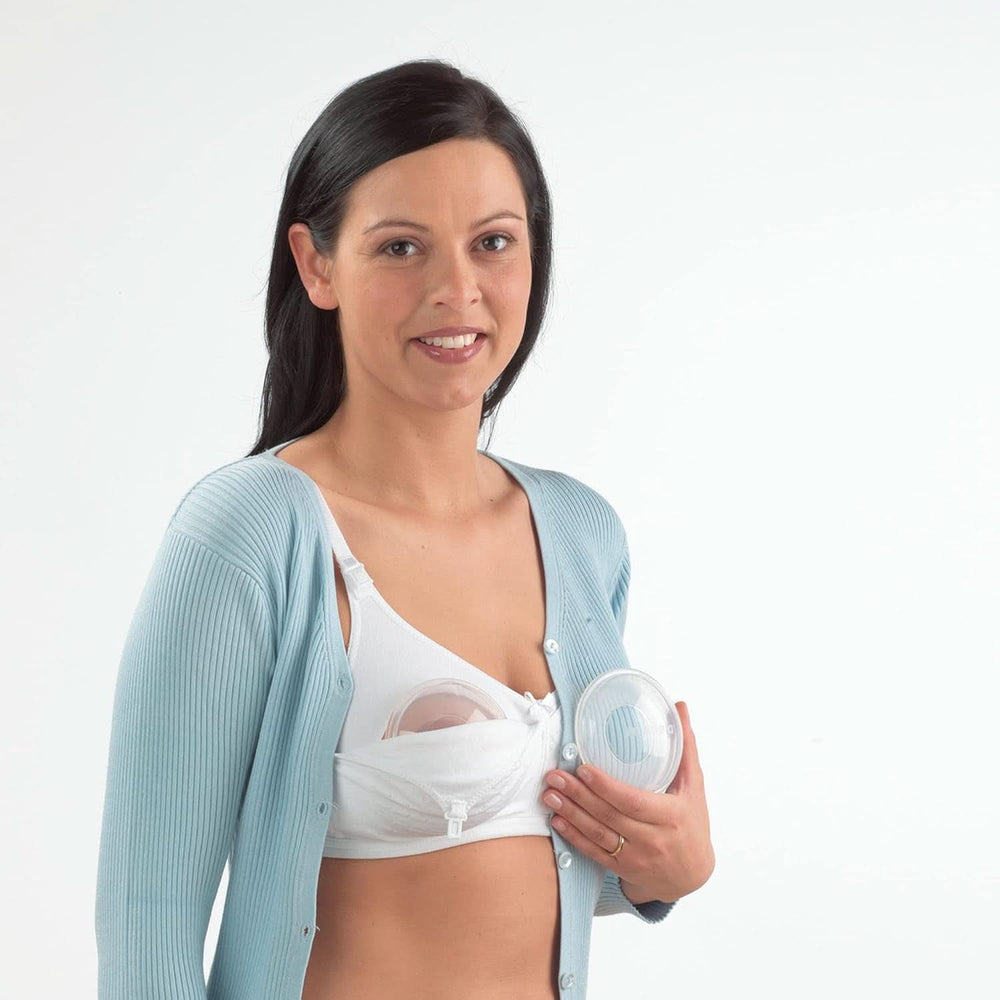 Medela Milk Collection Shells – BPA-, aus weichem, flexiblem Silikon, inklusive 2 Stück. Zubehör für Lebensmittel und Stillen. Bebe Naty Shop