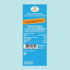 Heidel Thank You Milchschokoladentafeln 3x80g, 16 Minitafeln à 5g pro Packung, Verschiedene Dankesbekundungen, Exquisite Geschenkidee