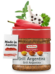Kotanyi Gourmet Grill-Argentina Gewürzzubereitung, mit Paprika, Pfeffer, Koriander und mehr, fruchtig-würzig, 400ccm, 285 g