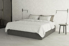 Prestige Italian Bedding Mikrofaser-Sommerdecke, Weiß, Doppelbett, 100 % Naty Shop Duvets & Quilts