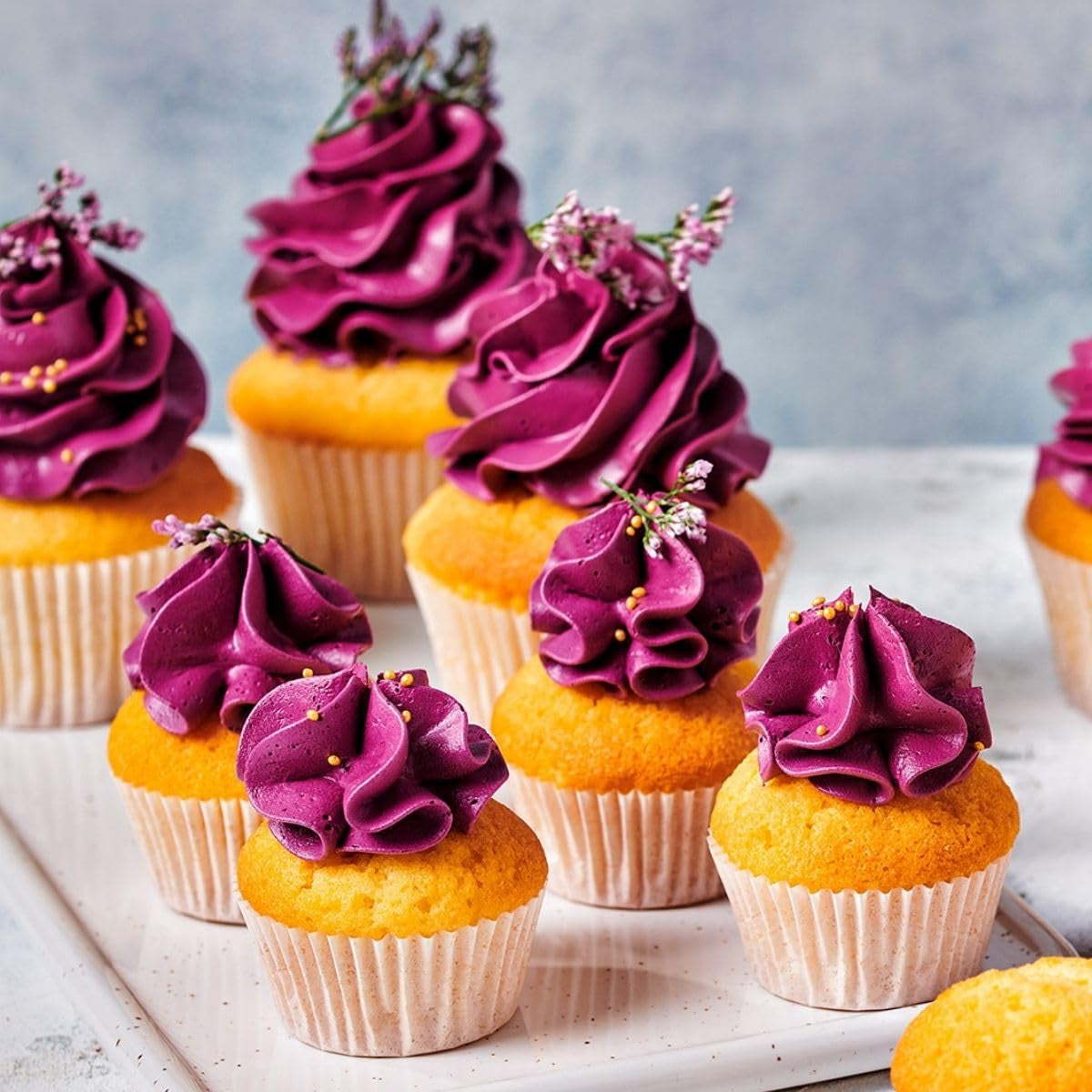 Funcakes Mix Für Buttercreme: Einfach Zu Berübenen, Cremig, Perfekt Zum Dekorieren, Abdecken Und Füllen Von Kuchen, Belag Auf Cupcakes, Halal., 1 Kg Mix zum Backen und Kochen Naty Shop